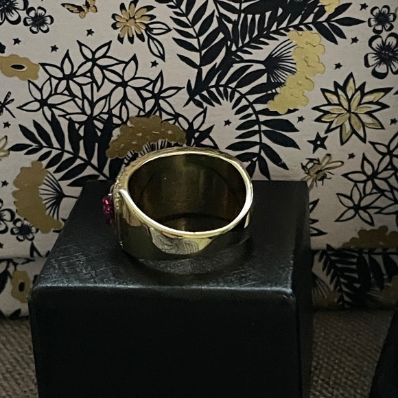 ✨Elegant Gold Multicolor Gemstone Ring✨NEW SIZE 6.5-7 STUNNING 🤩 - Picture 7 of 9